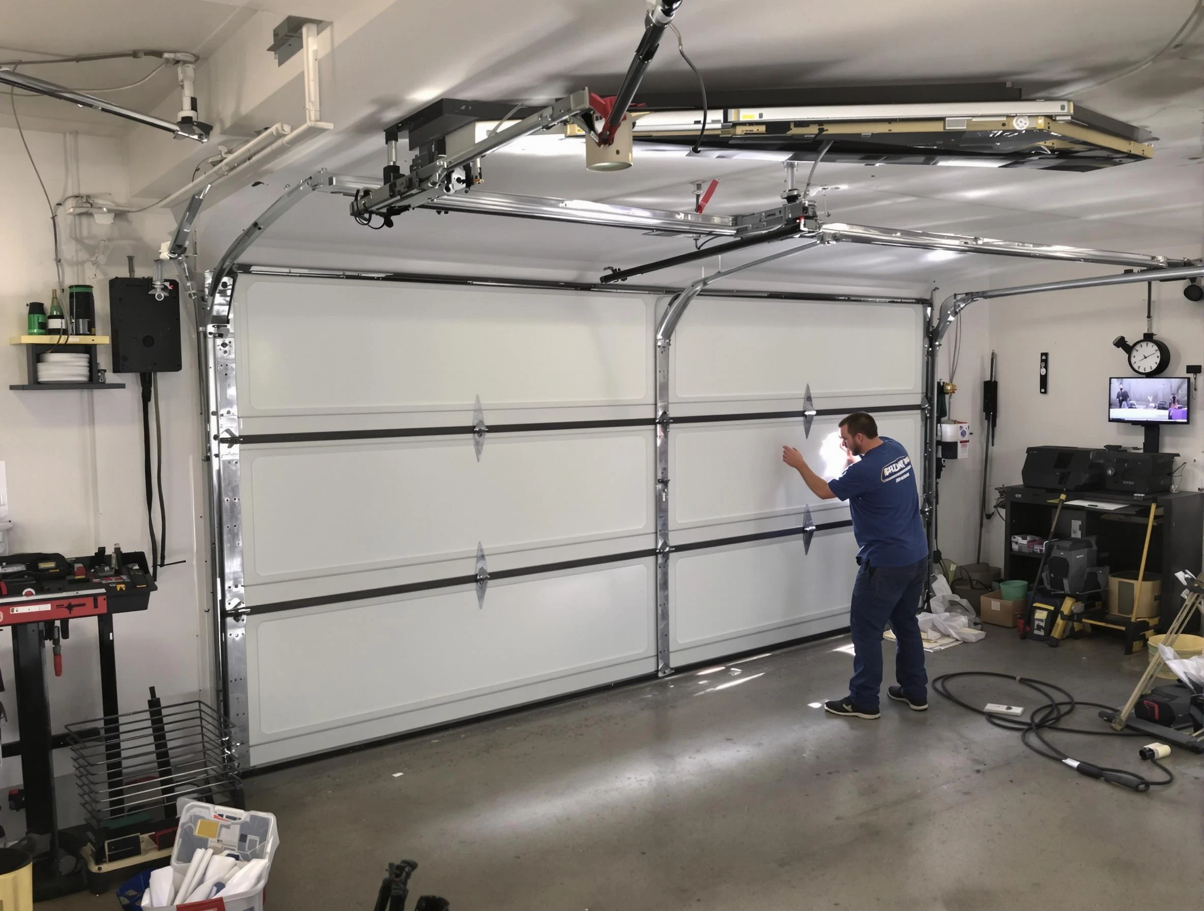 Professional garage door repair service by Milford Garage Door Repair in Milford