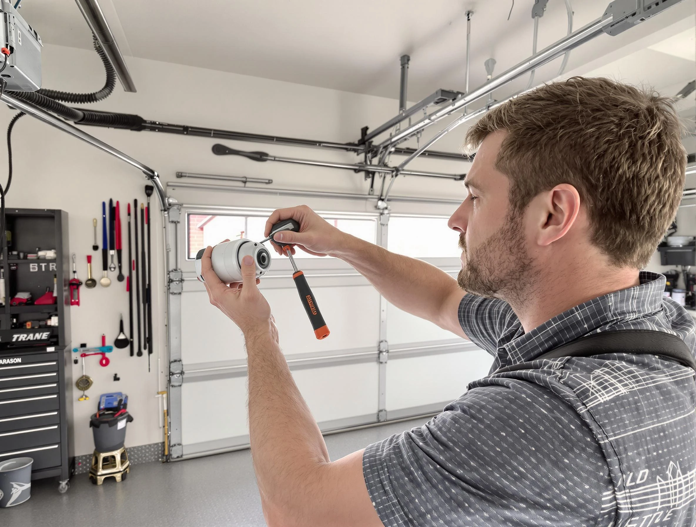 Garage door opener repair service by Milford Garage Door Repair in Milford